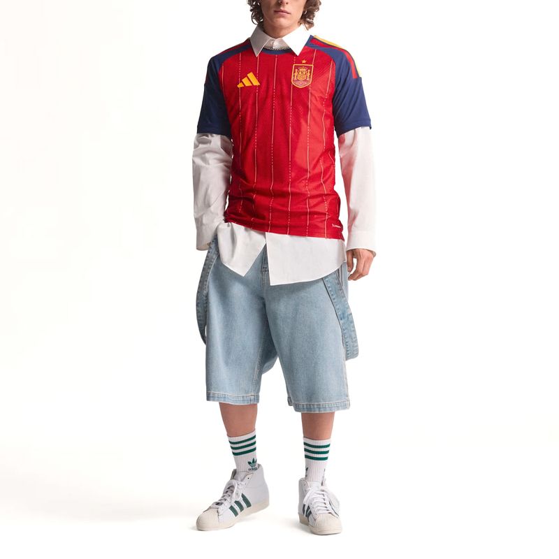 Camiseta EspaÑa Adidas Rfef Authentic Titular 2026 Hombre