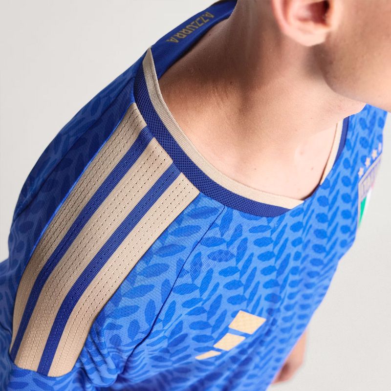 Camiseta Italia Adidas Figc Authentic Titular 2026 Hombre