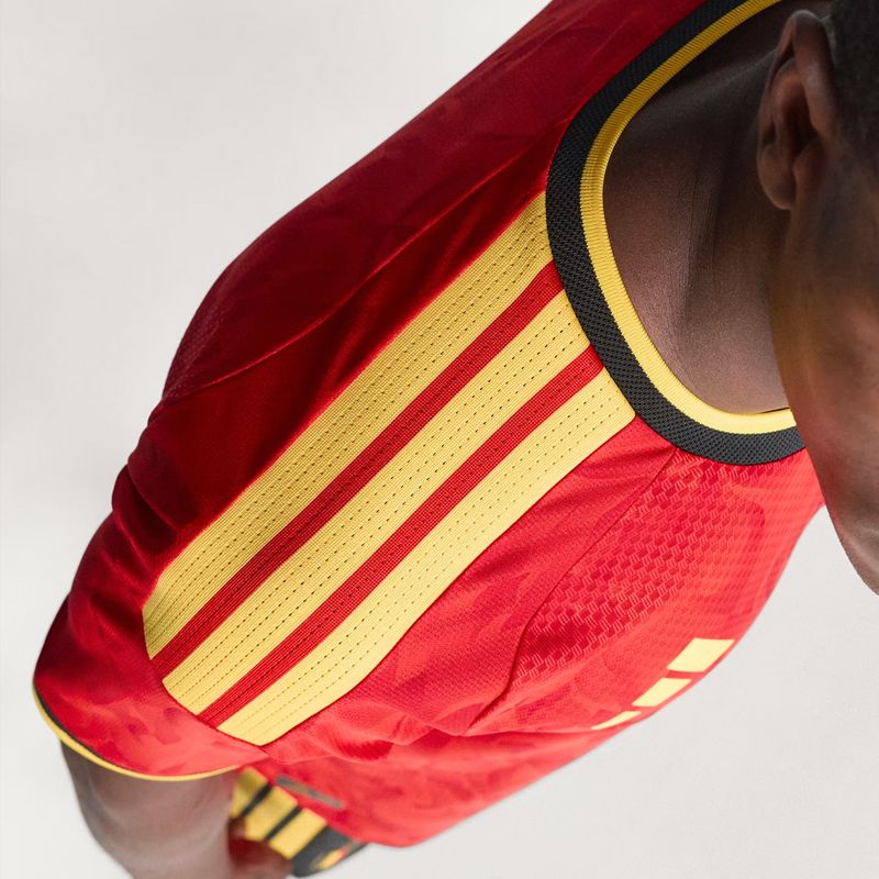 Camiseta Belgica Adidas Rbfa Authentic Titular 2026 Hombre