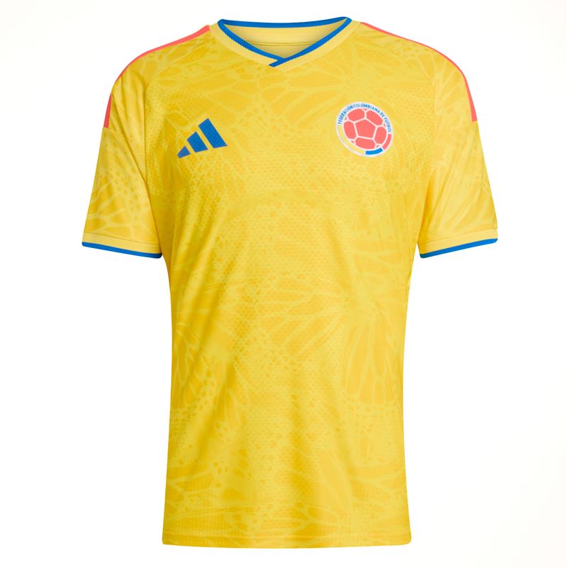 Camiseta Colombia Adidas Fcf Authentic Titular 2026 Hombre