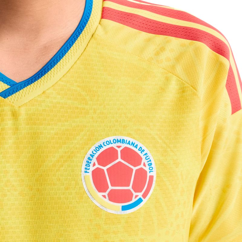 Camiseta Colombia Adidas Fcf Authentic Titular 2026 Hombre
