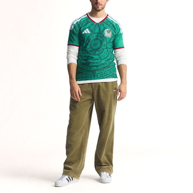 Camiseta Mexico Adidas Fmf Authentic Titular 2026 Hombre