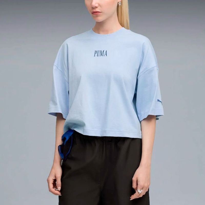 Remera Puma Essentials Premium Mujer