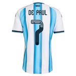 Kit Estampa Afa World Cup 2026 Titular De Paul