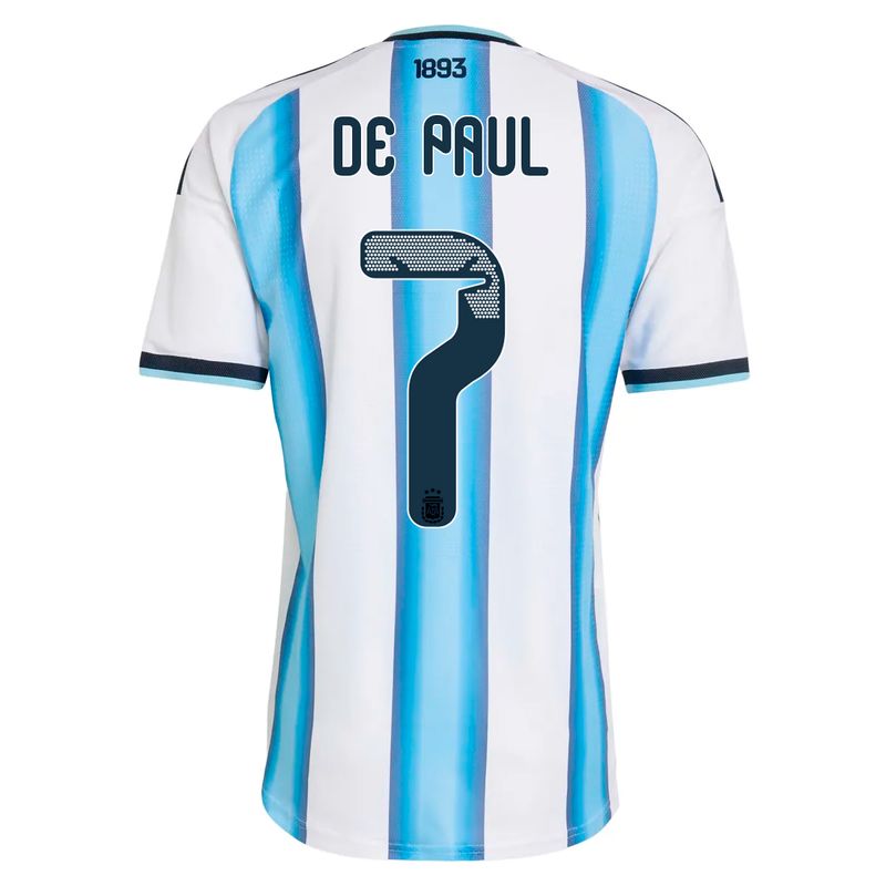 Kit Estampa Afa World Cup 2026 Titular De Paul