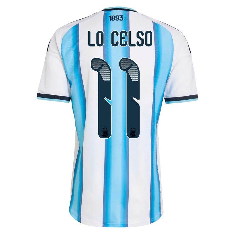 Kit Estampa Afa World Cup 2026 Titular Lo Celso