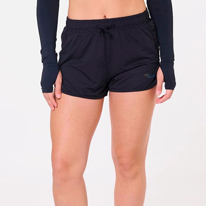 Short Saucony Running Stopwatch 3" Mujer