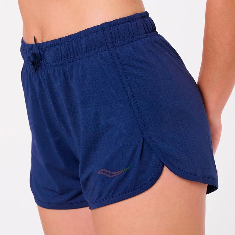 Short Saucony Running Stopwatch 3" Mujer