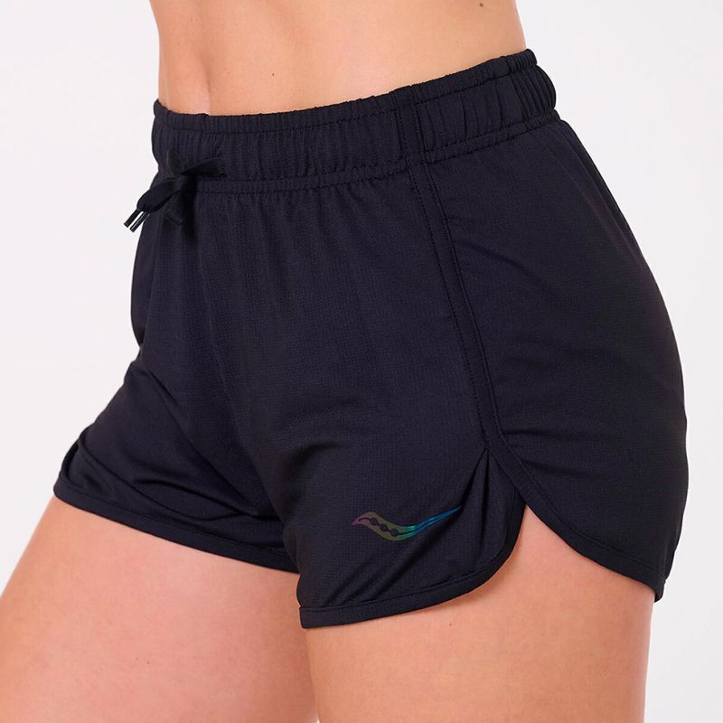 Short Saucony Running Stopwatch 3" Mujer