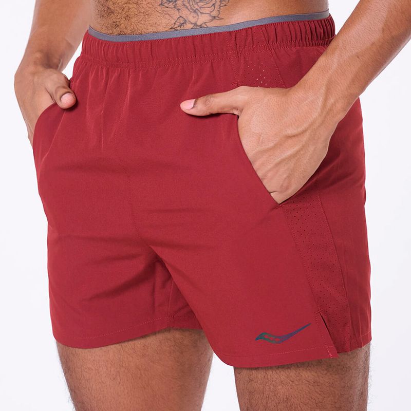 Short Saucony Running Outpace 5" Hombre