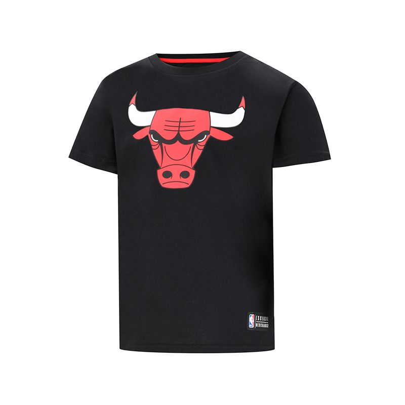 Remera Chicago Bulls Nba Basic Primary Logo NiÑo/a