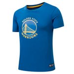 Remera Golden State Warriors Nba Basic Primary Logo Hombre