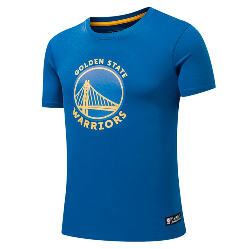 Remera Golden State Warriors Nba Basic Primary Logo Hombre