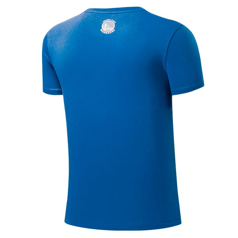 Remera Golden State Warriors Nba Basic Primary Logo Hombre
