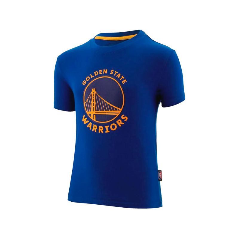 Remera Golden State Warriors Nba Basic Primary Logo NiÑo/a