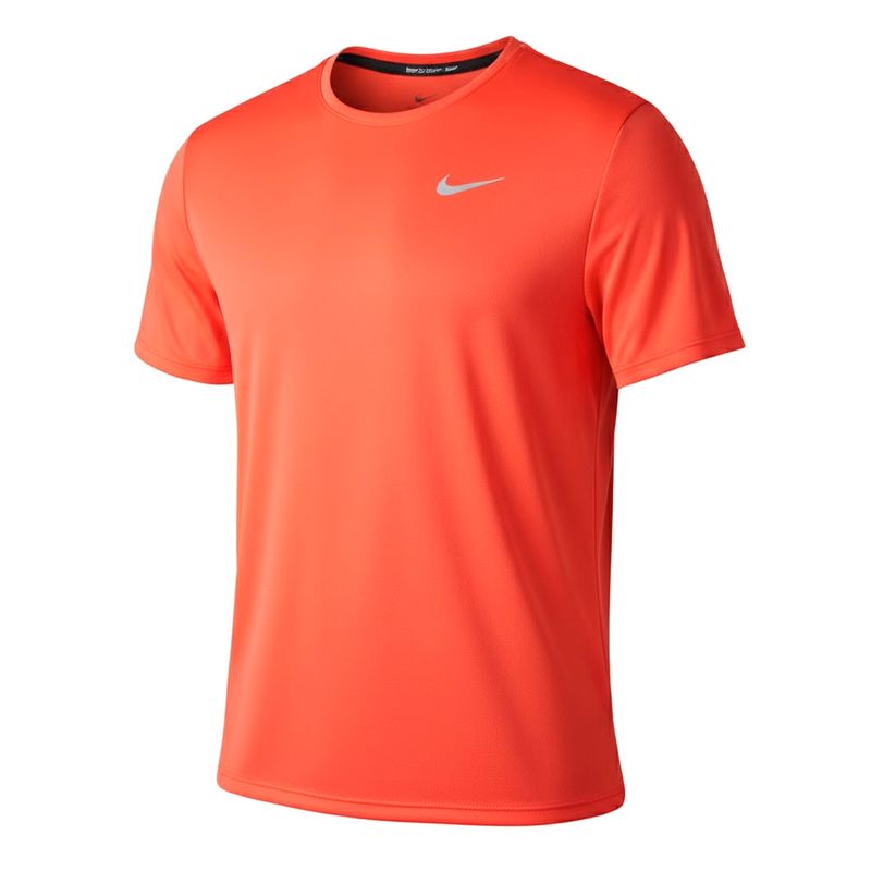 Remera Nike Running Drifit Uv Miler Hombre