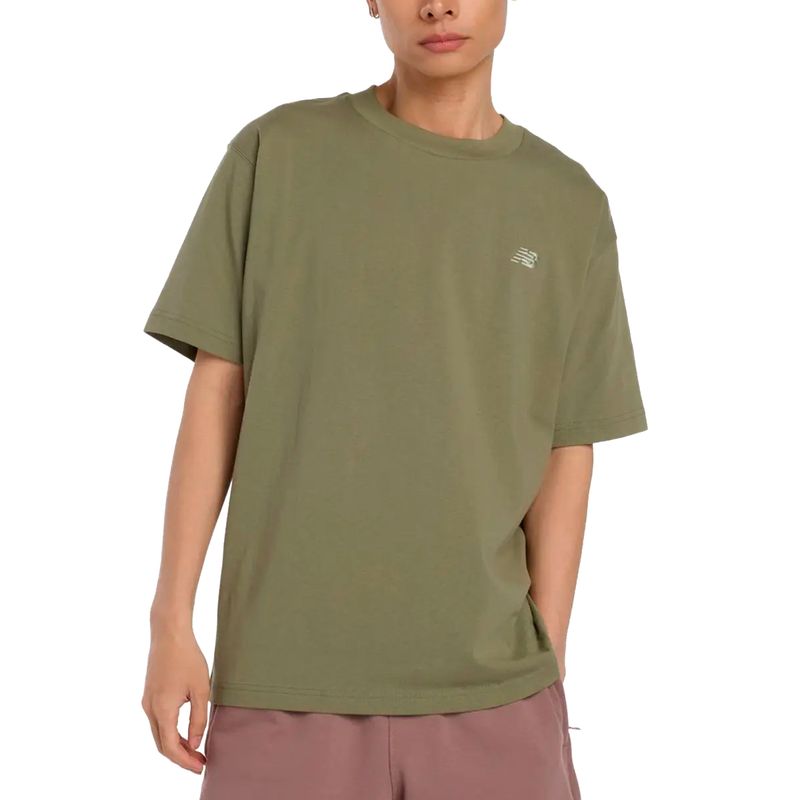 Remera New Balance Athletics Cotton Hombre