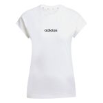 Remera Adidas Sportswear Essentials Linear Cotton Mujer