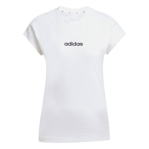 Remera Adidas Sportswear Essentials Linear Cotton Mujer
