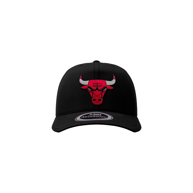 Gorra Chicago Bulls Nba Logo Patch Embroidery Five Panel Flat Hombre