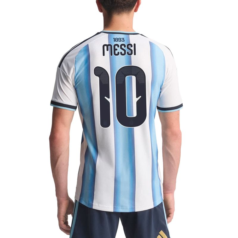 Camiseta Argentina Adidas Messi Titular Jugador 2026 Hombre