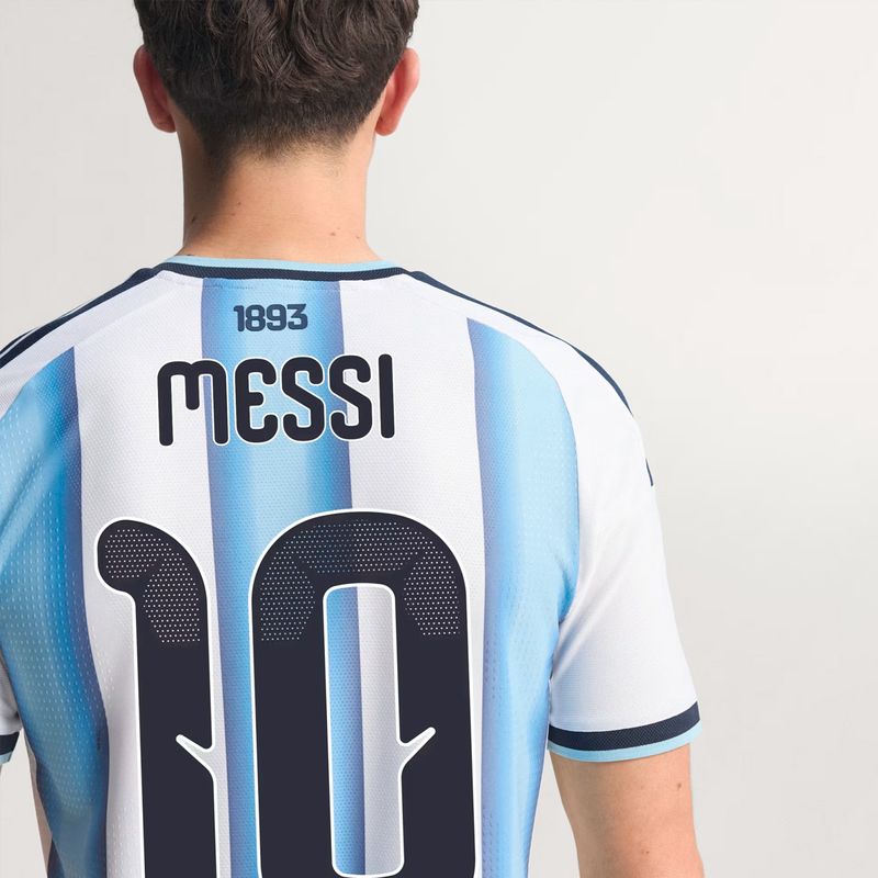 Camiseta Argentina Adidas Messi Titular Jugador 2026 Hombre