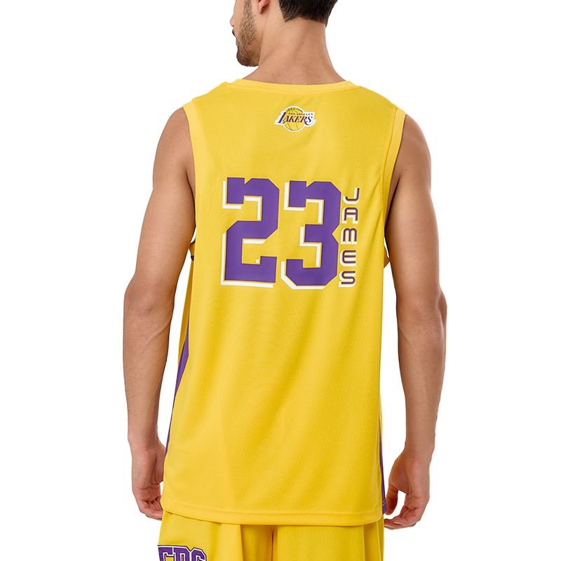Musculosa Los Angeles Lakers Nba Player Number Basic Hombre