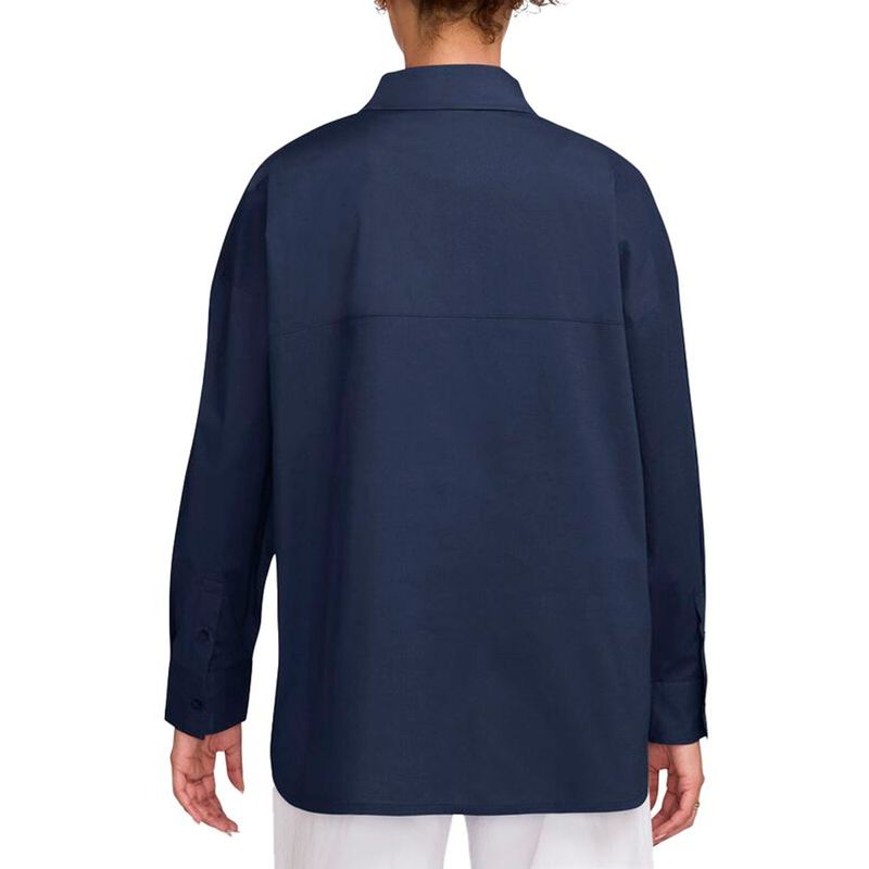 Camisa Nike Sportswear Chill Poplin Mujer