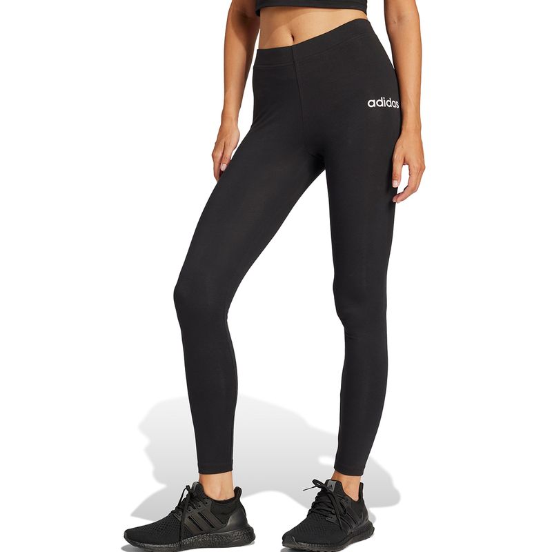 Calza Adidas Sportswear Essentials Linear Cotton Mujer