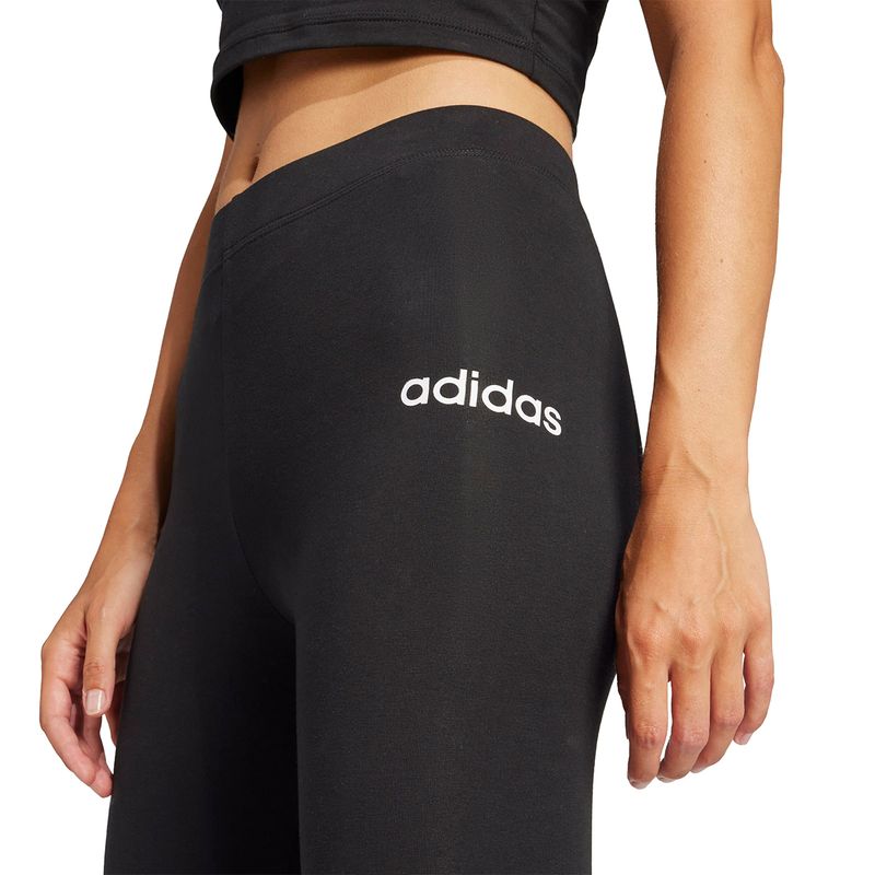 Calza Adidas Sportswear Essentials Linear Cotton Mujer