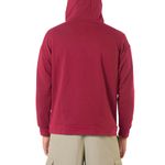 Buzo Saucony Recovery Zip Bordeaux Hombre