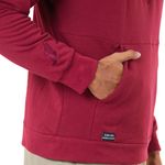 Buzo Saucony Recovery Zip Bordeaux Hombre