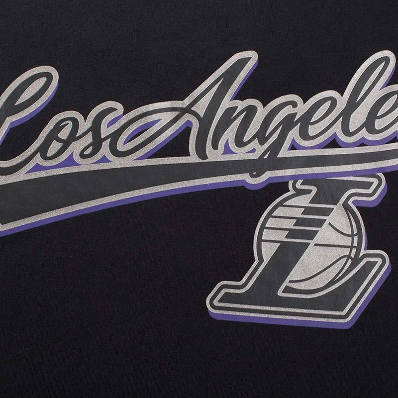Remera Los Angeles Lakers Nba Back Metal Regular Fit Hombre
