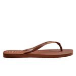 Ojotas Havaianas Slim Square Logo Pop Up Mujer