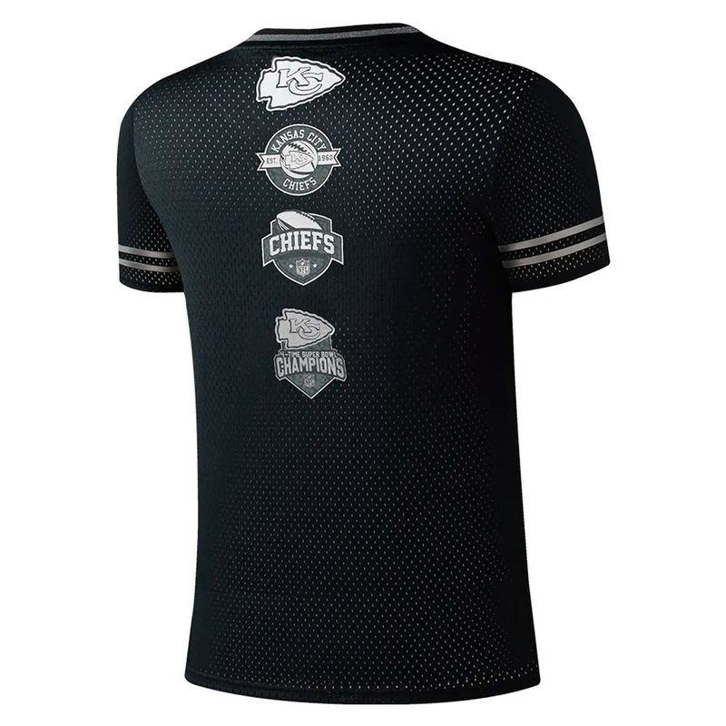 Remera Kansas City Chiefs Nfl Front Sfelt Base Logo Loose Fit Footbal Hombre