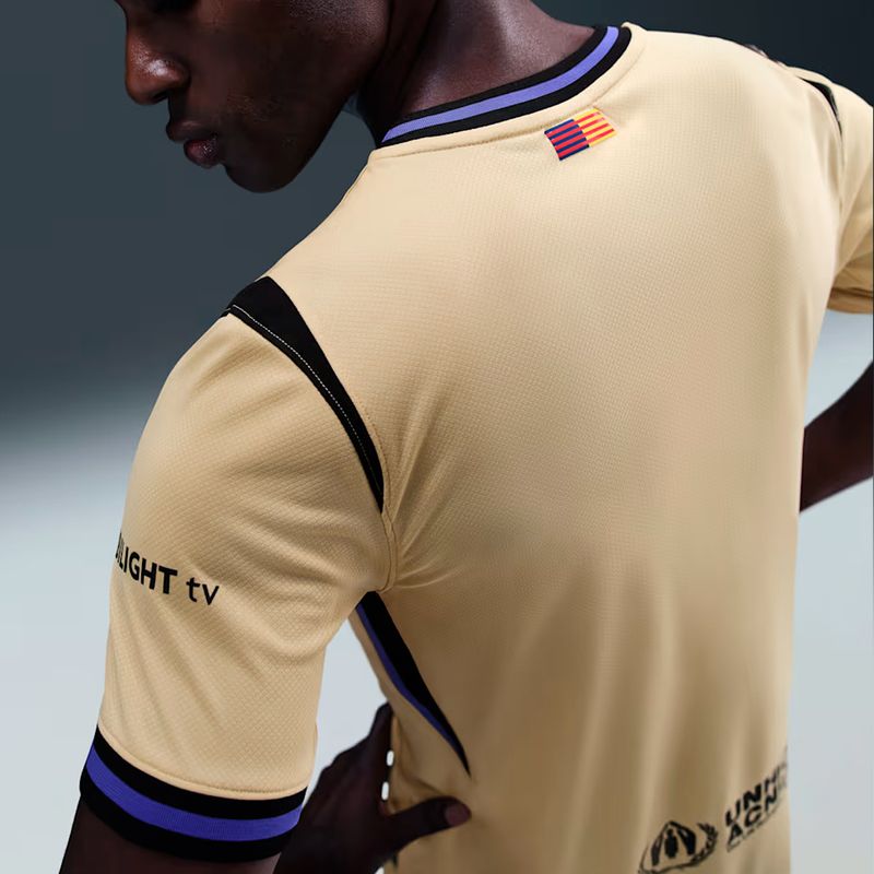 Camiseta Barcelona Fc Nike Segunda Equipacion Stadium 2025/26 Hombre