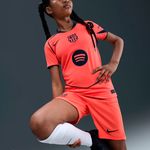 Camiseta Barcelona Fc Nike Alternativo Stadium 2025/26 NiÑo/a