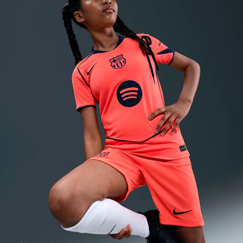 Camiseta Barcelona Fc Nike Alternativo Stadium 2025/26 NiÑo/a