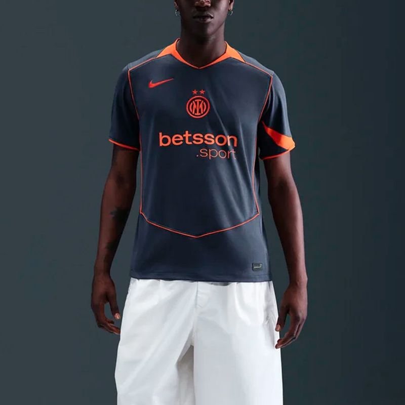 Camiseta Inter De Milar Nike Tercera Equipacion Stadium 2025/26 Hombre