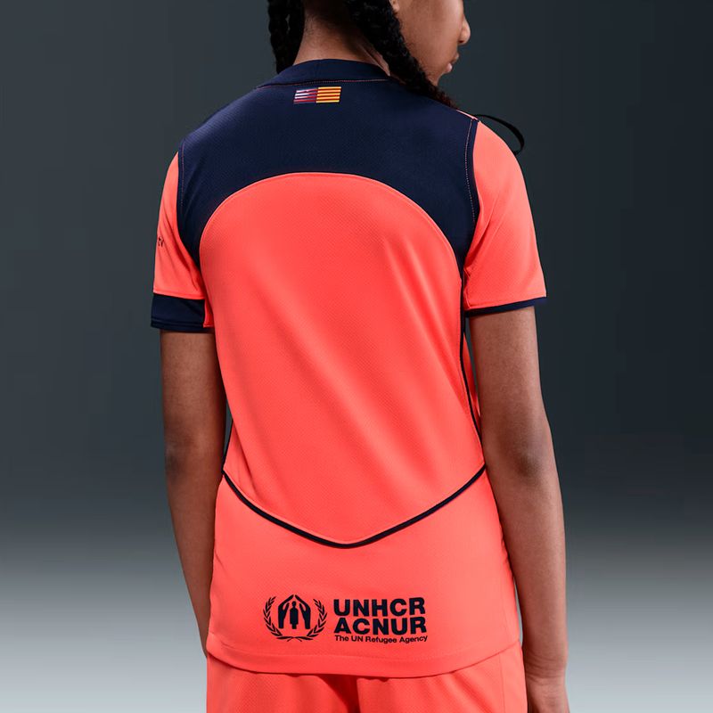 Camiseta Barcelona Fc Nike Alternativo Stadium 2025/26 NiÑo/a