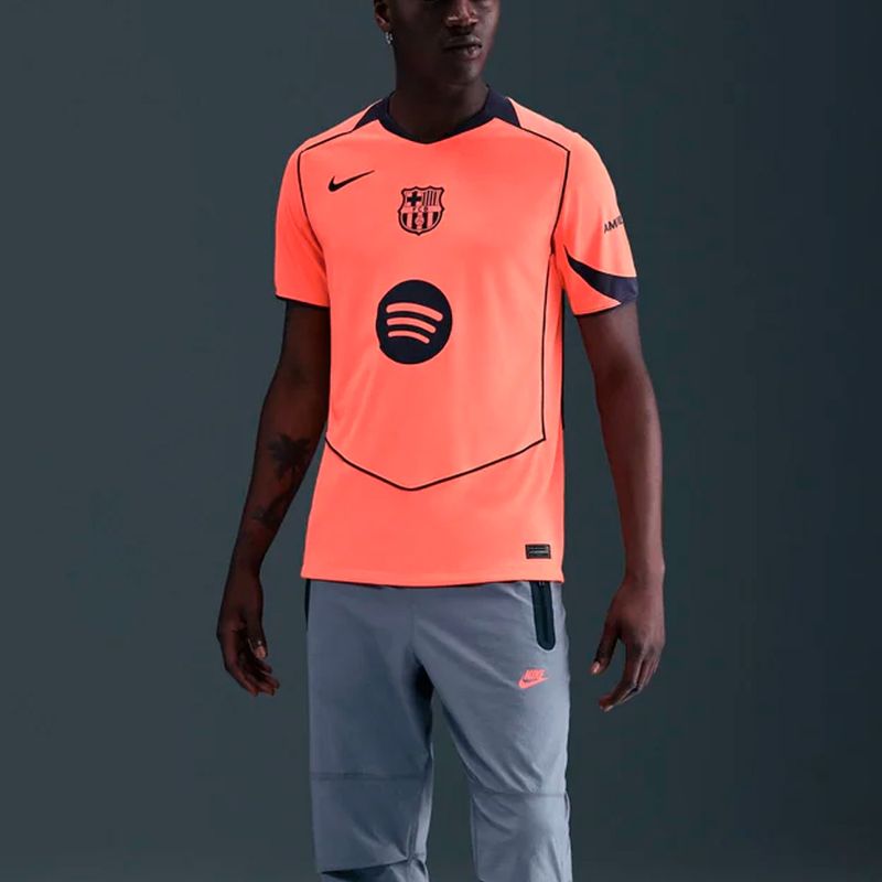 Camiseta Barcelona Fc Nike Tercera Equipacion Stadium 2025/26 Hombre