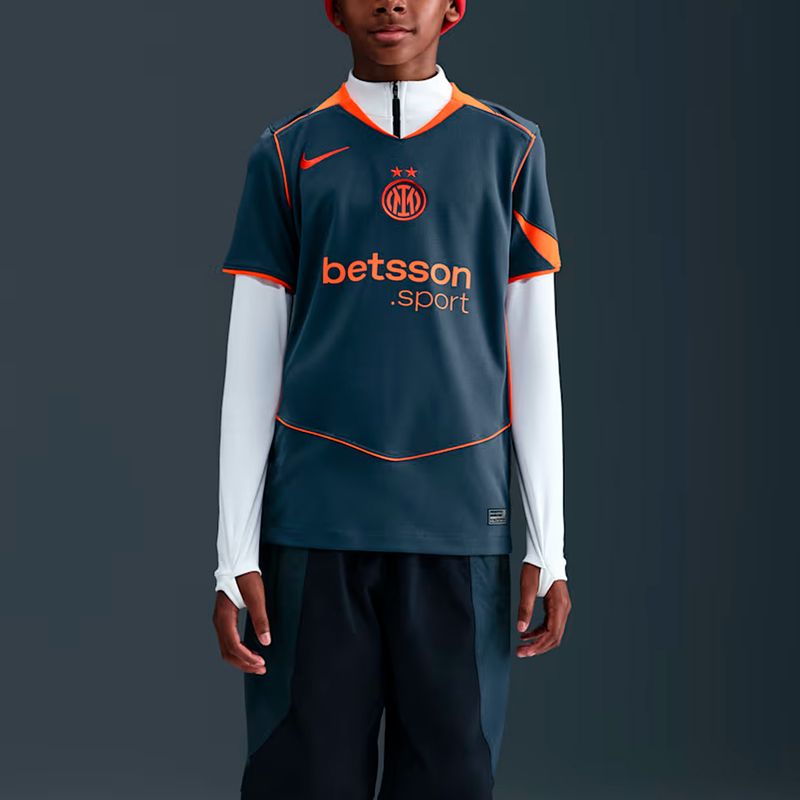 Camiseta Inter De Milan Nike Tercera Equipacion 2025/26 NiÑo/a