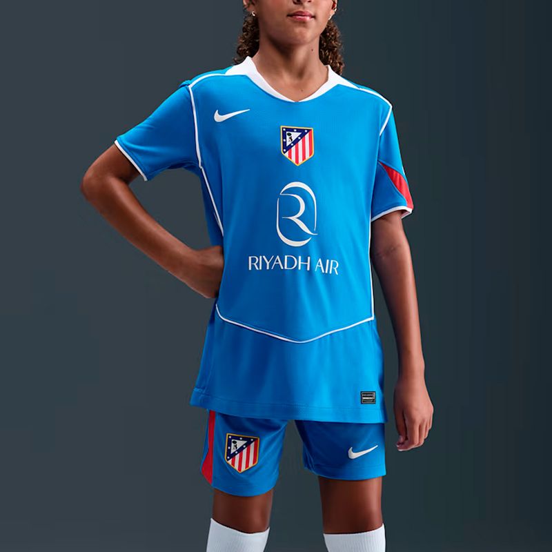 Camiseta Atletico De Madrid Nike Tercera Equipacion Stadium 2025/26 NiÑo/a