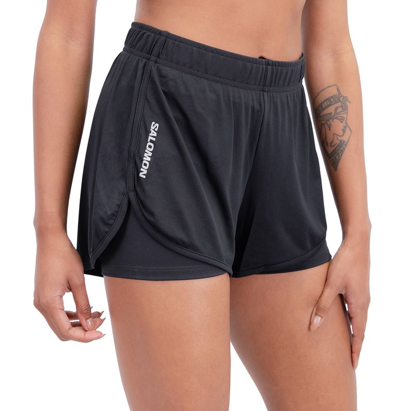 Short Salomon Training Xa Sonic 2in1 Mujer