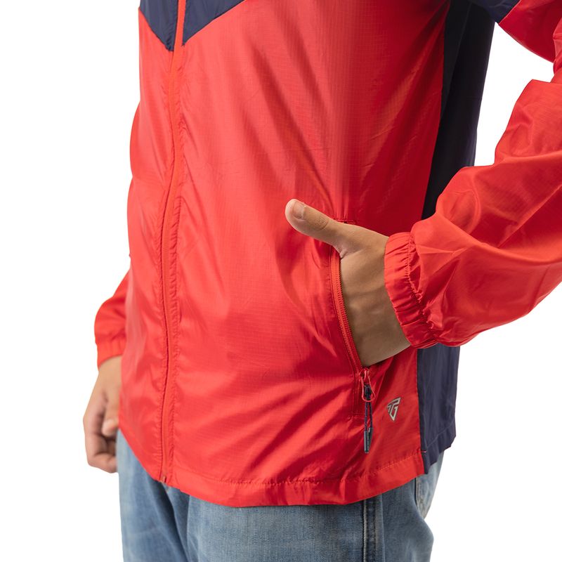 Campera Team Gear Rompeviento Hombre