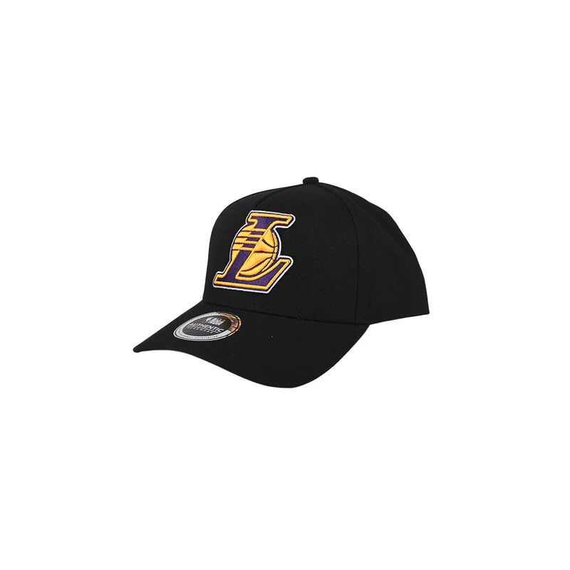 Gorra Los Angeles Lakers Nba Logo Patch Embroidery Five Panel Hombre