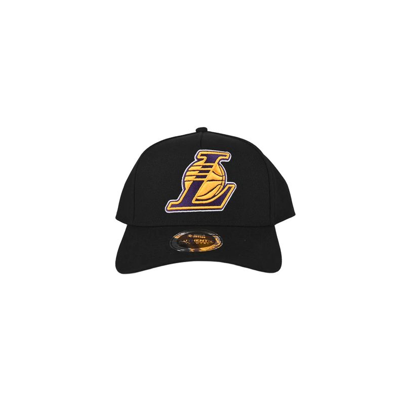 Gorra Los Angeles Lakers Nba Logo Patch Embroidery Five Panel Hombre