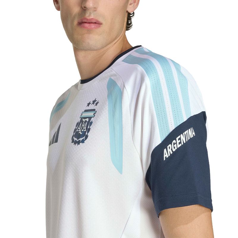 Camiseta Argentina Adidas Afa Entrenamiento Tiro Pro 2026 Hombre