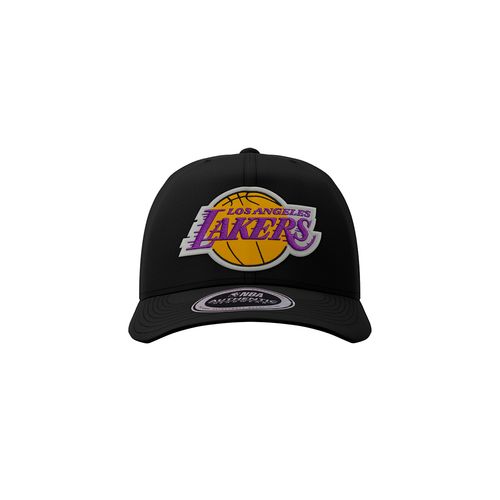 Gorra Los Angeles Lakers Nba Logo Patch Embroidery Five Panel Flat Hombre