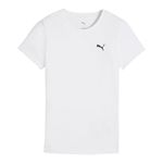 Remera Puma Semi Ajustada Essentials Mujer